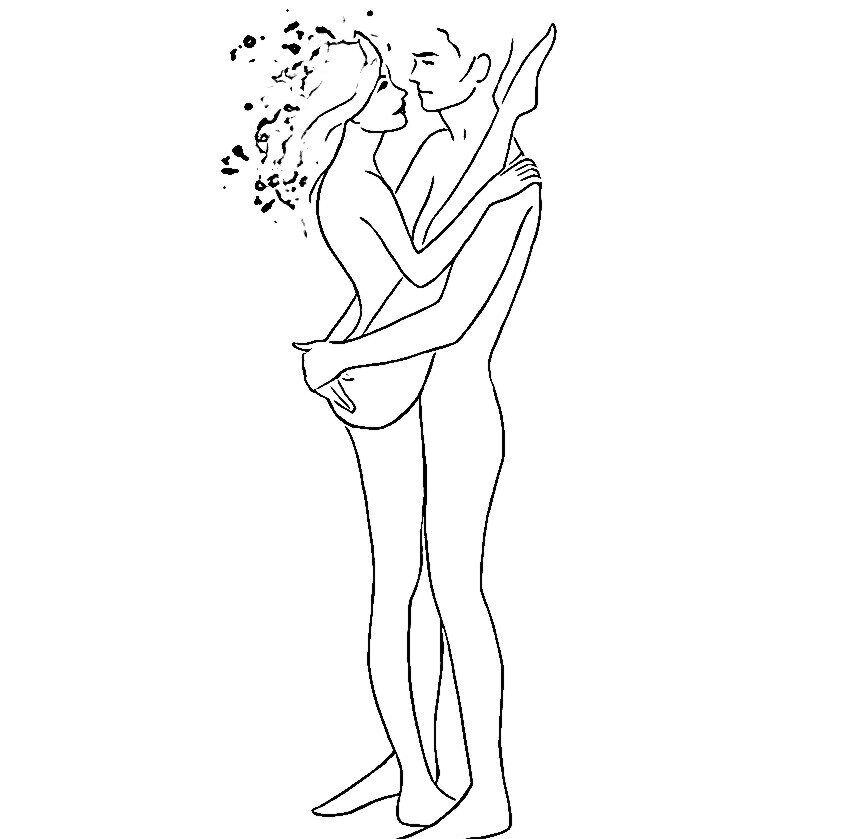 ballerina position