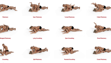 اوضاع جماع الرجل فوق المرأة