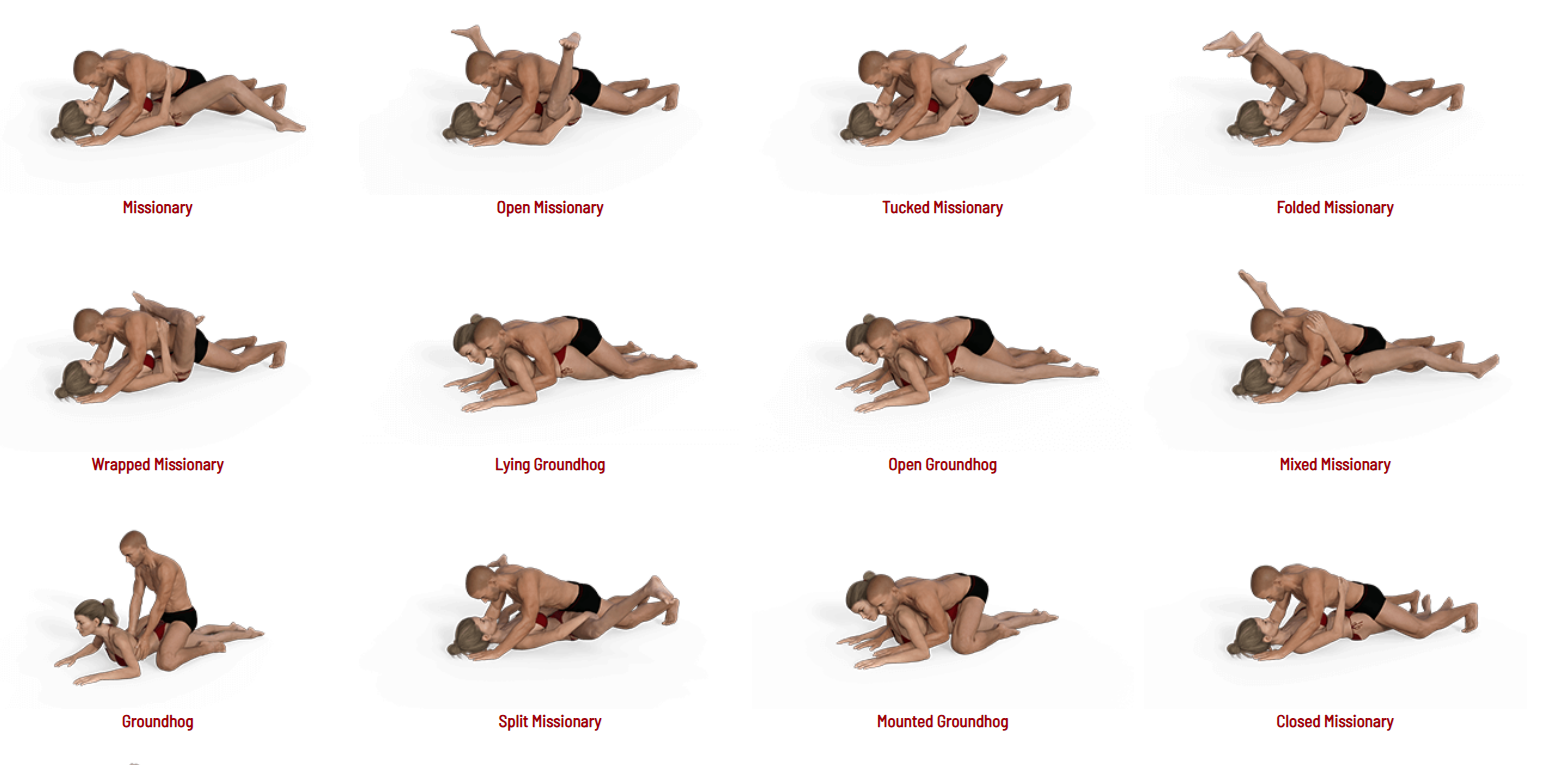 اوضاع جماع الرجل فوق المرأة